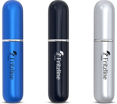 Fritzline Parfum Verstuiver - 3 stuks - Navulbaar - verstuiver flesjes leeg - reisflesjes handbagage - mini parfum set - spray flesjes leeg - 100 ml flesjes voor vliegreizen - mini parfum flesje - spray flesje - parfum flesje - parfum mini