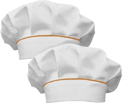 Dailygoody - Kinderkoksmuts - Katoenen Koken Muts - Verstelbare Uniform - Paddenstoelpatroon - Bakken Party - Geschikt voor Volwassenen