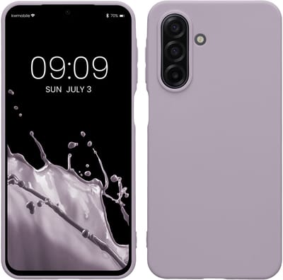 kwmobile telefoonhoesje geschikt voor Samsung Galaxy A17 4G / 5G - Hoesje voor smartphone - Back cover in lavendel