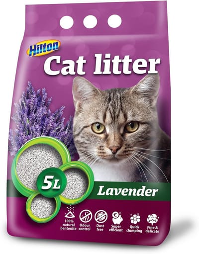 Kattenbakvulling Bentoniet - Klei Grind - Hygiënisch Kattenbak - Perfect Klontvormend - 5 Liter - Natuurlijk