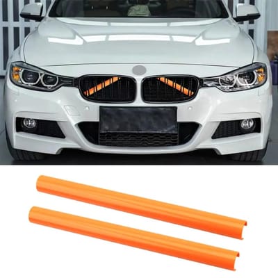 Bandes de Garniture de Calandre Avant Style M Sport Cadre Couvercle Autocollants Pour Bmw F20 F21 F22 F23 F30 F31 F32 F33 F44 F45 F46 G11 G12 G20 G21