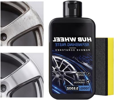 Banden polijstpasta - Bandenverzorging - Auto poetsen - Water- en stofafstotend - 100 g - Zwart