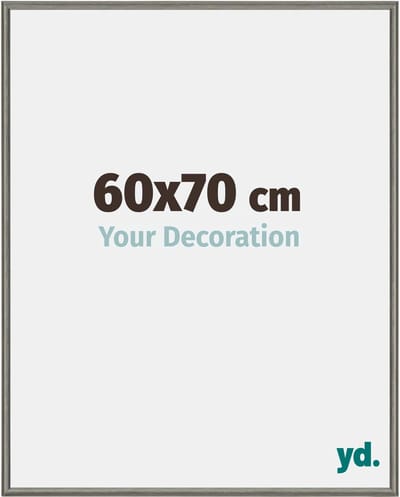 Your Decoration - Fotolijst 60x70 cm - Aluminium - Mercury Structuur - New York