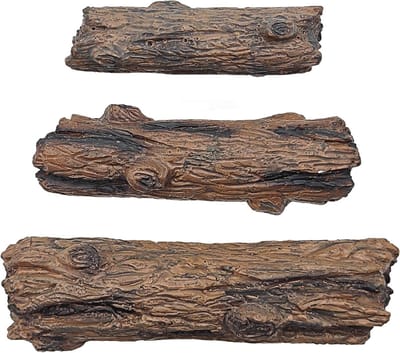 Decoratieve Kunstmatige Boomstronk Set van 3 voor Miniatuurtreinen en Sprookjesachtige Tuinen - Realistische Landschapsdecoratie en Modelbouw Accessoires
