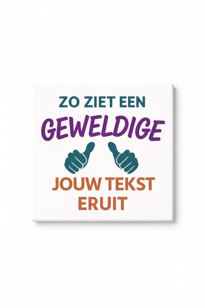 Tegel met Uniek Design | Ontwerp Jouw Eigen Tegel | Handgemaakt Cadeau voor Elk Interieur | Gepersonaliseerd op Aanvraag | Enkel of Grote Bestelling