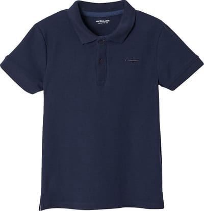 Vertbaudet Poloshirt met korte mouwen voor jongens met borduurwerk op de borst