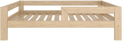 Need Sleep - Peuterbed met Valbeveiliging - Montessori Kinderbed - Hout - Inclusief Lattenbodem - 140x70 cm