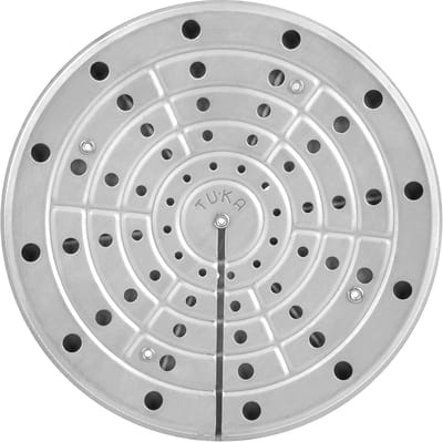 Warmteplaat RVS - Vlamverdeler Warmhoudplaat - Gelijkmatig Koken - Voorkomt Aanbranden - 20 cm diameter - Zilver