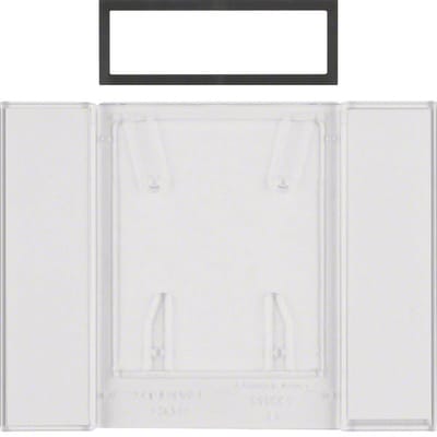 Hager Berker B.IQ 4-Knoppenveld Transparant Helder - 75900081