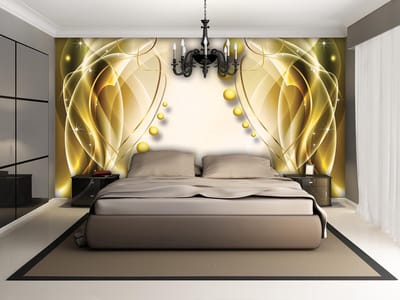 Pattern Spheres Abstract Photo Wallcovering