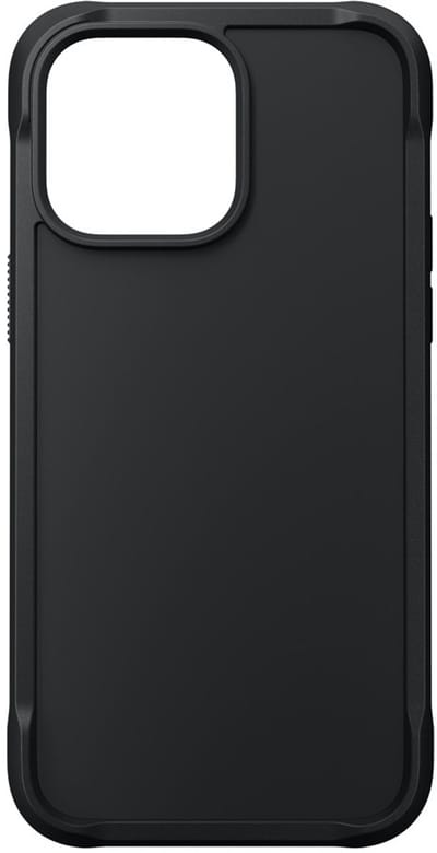 Nomad Rugged Case - geschikt voor iPhone 14 - drop-protection - geschikt voor MagSafe & draadloos laden - Zwart