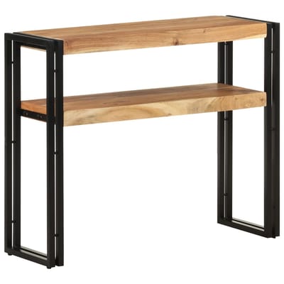 vidaXL - Wandtafel - 90x30x75 - cm - massief - acaciahout