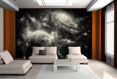 Space Planets Photo Wallcovering