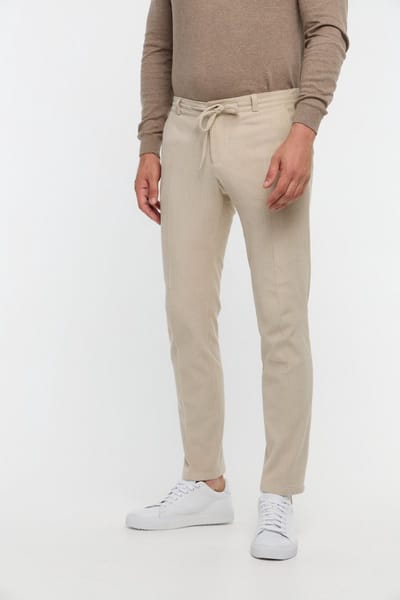 Zuitable - Broek Beige Zuitable Pantalons Beige 232619 Dispartaflex Se