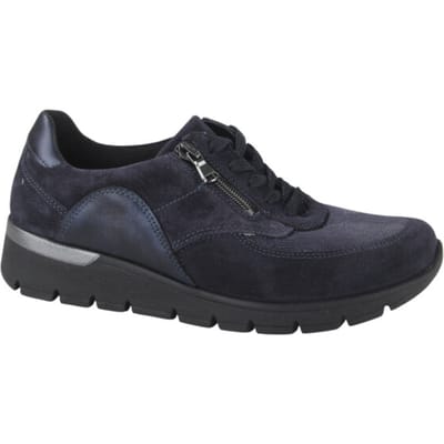 Waldlaufer 626K02-606-194 dames veterschoenen sportief maat 40 (6,5) blauw