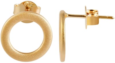 AKZENT Akzent dames oorbellen "Ronda" van 925 Sterlingzilver, gerhodineerd, duurzaam