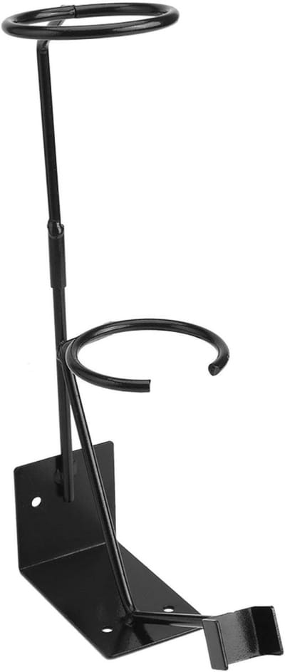 Verf Spuitpistool Stand - Gravity Feed Spuitstand met Schermhouder voor Muur en Werkbank, Ideaal voor Verfprojecten