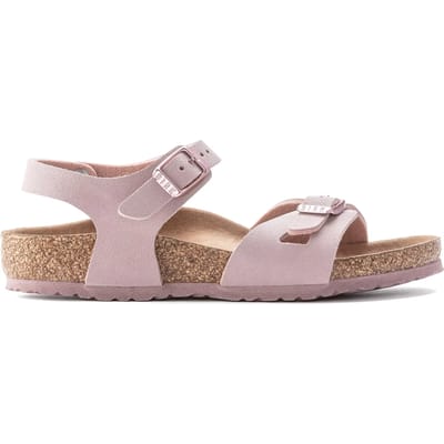Nubuckleer Sandalen Jongens Meisjes Birkenstock Rio Birko-Flor