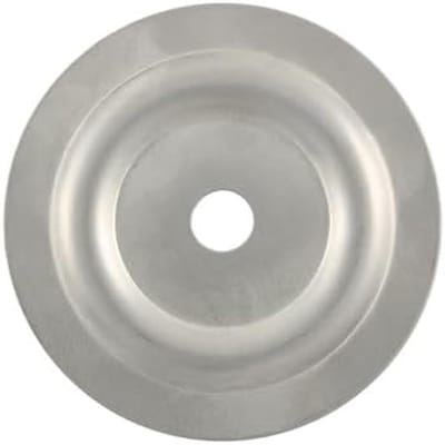 Grote metalen isolatieschijven verzinkt 70mm - 100 stuks