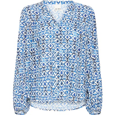 ICHI - IHMARRAKECH AOP SH5 - Dames - Lange mouwen shirts