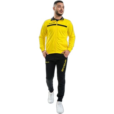 Givova One Trainingspak Geel,Zwart S Man