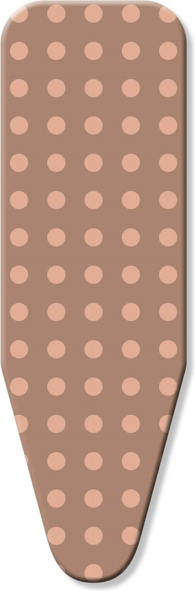 D&L Strijkplankhoes 5 Laags - Maat B voor een breedte van 43 tot 52cm en lengte van 100 tot 125cm - Roest bol