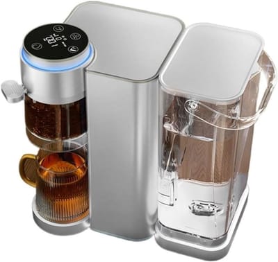 Heetwaterdispenser - Theemaker Waterkoker - Snel Thee Zetten - Instelbare Temperatuur - 2.0 Liter - One Color