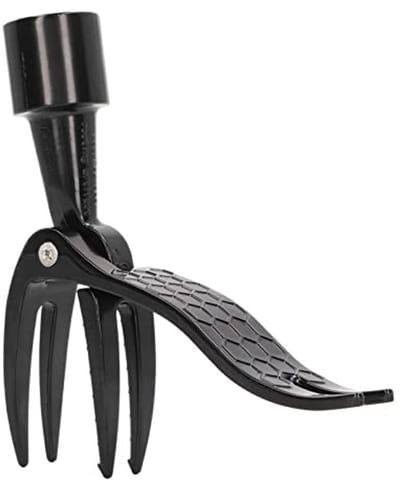 Dailygoods- Onkruidtrekker Draagbaar 4-Klauwontwerp - Antislip - Wieden Zonder Buigen - Arbeidsbesparend - Efficiënte Onkruidverwijdering - Schroefgaten voor Veilige Verbinding - Wiedgereedschap