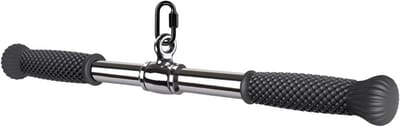 Pull Down Cable Rod voor de Sportschool, Rotating Straight Bar met Antislip Handvat, Universele Accessoire voor Kabelmachines en Katrolsystemen