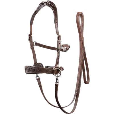 Bitloze hoofdstellen voor paarden Edix Saddles ED2-Rose