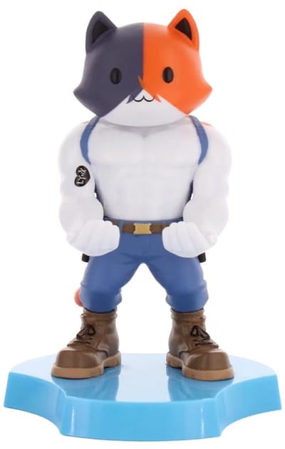 Fortnite - Meowscles - figurine standaard voor telefoon | oplaadcase (Cable Guys Mini)