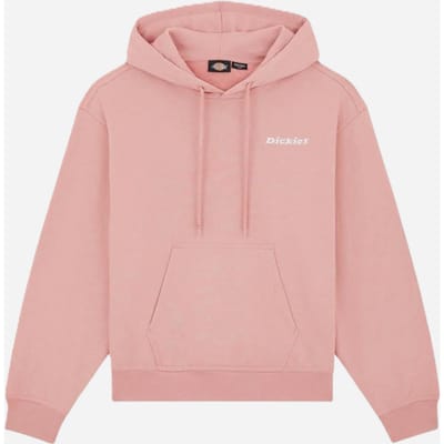 hoodie met roze vrouw