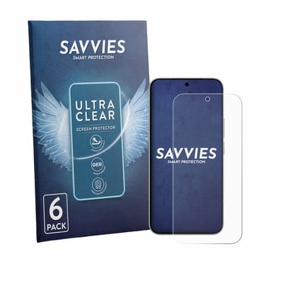 Savvies - Screenprotector voor Vivo S60 - Folie Beschermfolie transparant 6 Stuks