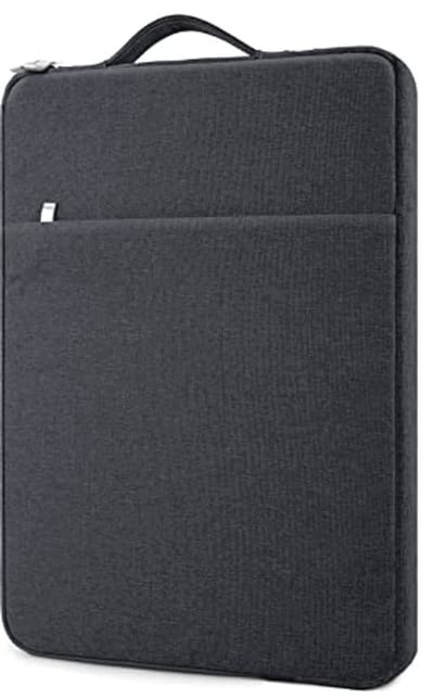 Laptophoes voor 14 Inch Chromebook en Notebook - Zwarte Sleeve Case met Handvat