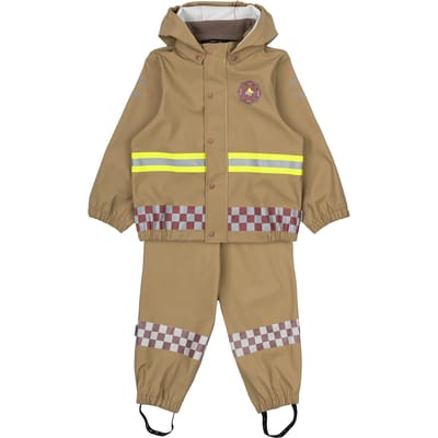 Jongens regenpak voor baby Mikk-Line Firefighter