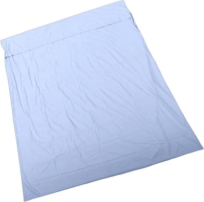 Slaapzak Voering - Reislaken Kamperen - Comfortabel Slapen - Met Klikgesp - 180x210cm - Lichtblauw