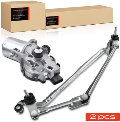 Frankberg 1x Ruitenwissermotor+1x Ruitenwisser Mechanisme voor BMW
