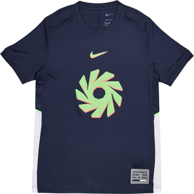 Nike Eh Df Acd25 T-shirts Kinder - Blauw - Maat 128 - 137 CM