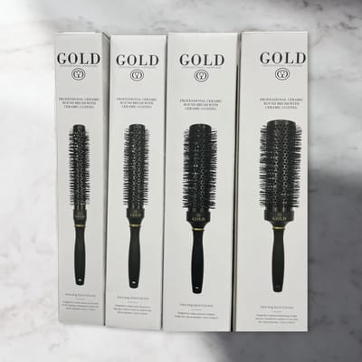 GOLD Borstel Ceramic + Ion Thermal Brush Speed XL 4.5cm + 5.5cm + 6.5cm + 7.5cm