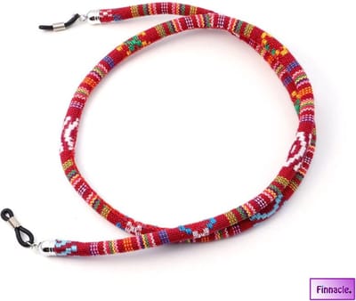 Finnacle - Brillenkoord Rood Geel Groen Zonnebril Katoen Strap Eyewear Touw Brilketting multikleur