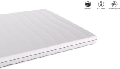 Toros Bedden Topdek - Matras - Topper Comfort Hr Exclusief Luxe XL 80x200 7 cm