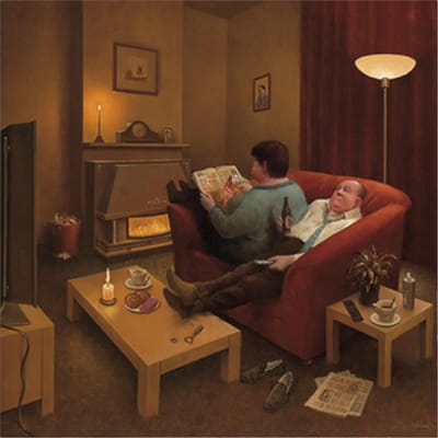Kaart - Comello - Marius van Dokkum - Klein - Als het buiten stormt