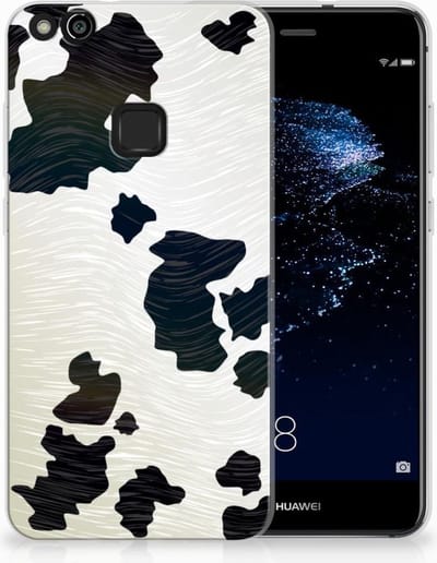 Huawei P10 Lite TPU Hoesje Koeienvlekken
