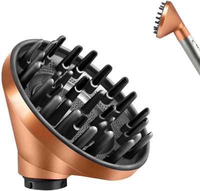 Geschikt voor Opzetstuk geschikt voor Dyson Haarstyler - Haardroger Föhn Diffuser, Universeel Stereotype Haar Hoofd - Geschikt voor Airwrap Styler HS05 HS03 HS01-converter