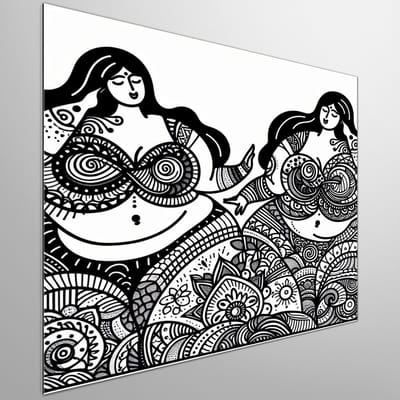 Kunstprint | Wanddecoratie | Dibond | 50 × 50 cm