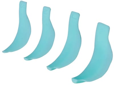 Augenmanufaktur Zelfklevende siliconenkompressen blauw maat M