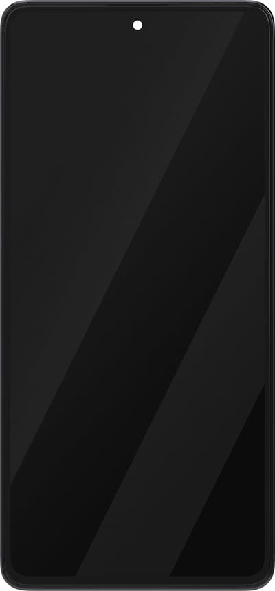 Xiaomi, Scherm + Kader Geschikt voor Redmi Note 12 Pro Plus 5G Volledig blok Origineel scherm, Zwart