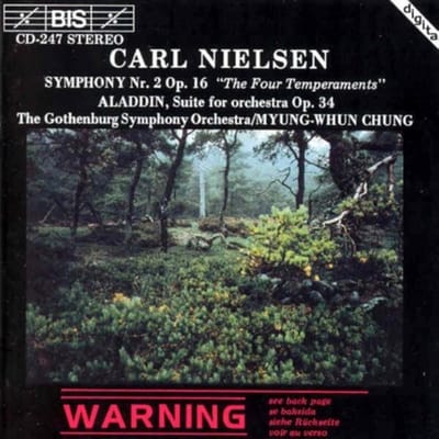 Gothenburg Symphony Orchestra, Myung-Whun Chung - Nielsen: Symphony No.2 "The Four Temperaments" | Aladdin (CD)