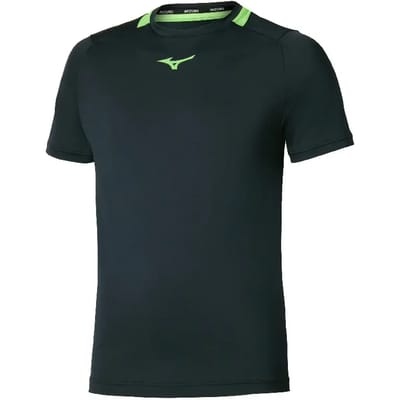 Mizuno T-shirt Met Korte Mouwen Zwart XL Man