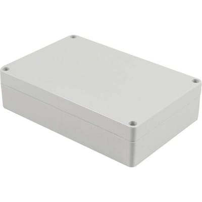 Hammond Electronics 1554HLGY Universele behuizing 180 x 120 x 45 ABS Grijs 1 stuk(s)